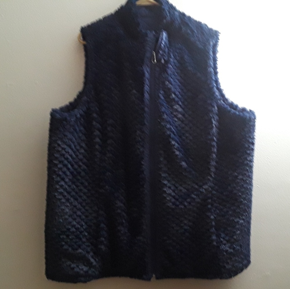 Denim & Co Reversible Vest